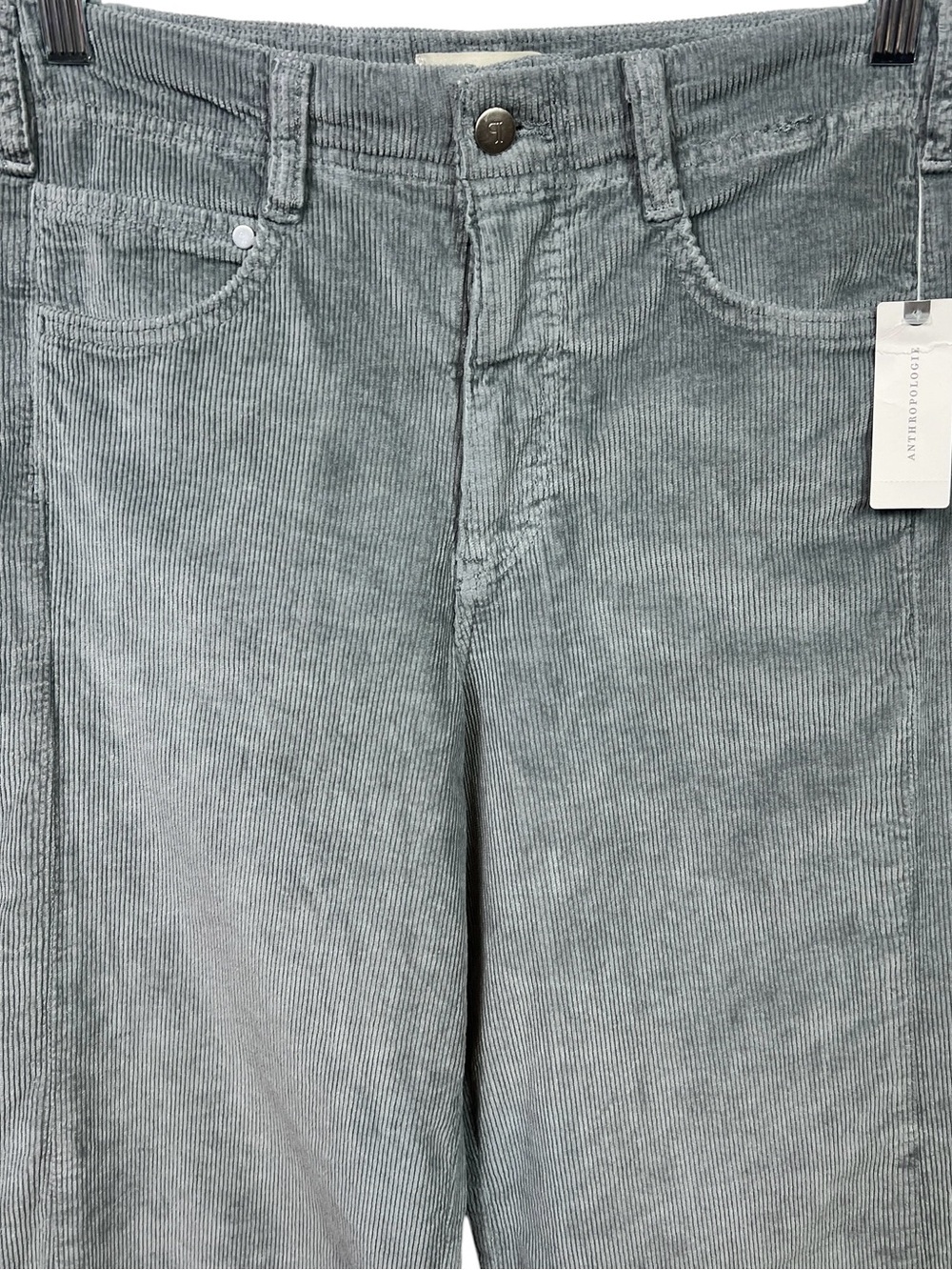 Pilcro Anthropologie NWT High-Rise Flare Corduroy Pants – Size 27 - Picture 3 of 11